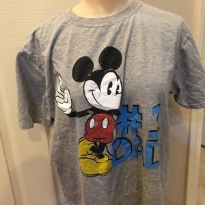 Mickey Mouse #1 Dad T-shirt